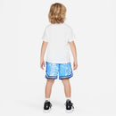 NIKE NKB B NK COB MESH SHORT SET 86L783-B9F T-SHIRT AND BOTTOM SET (YB)-5