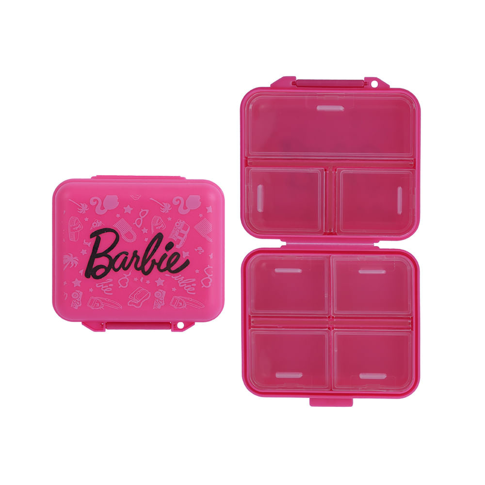 MINISO BARBIE COLLECTION 7-DAY ORGANIZER 2015169610104 TRAVEL BOTTLES