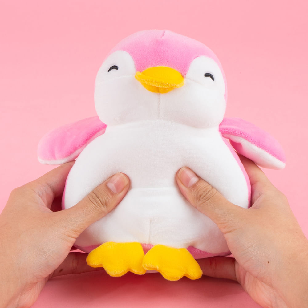 MINISO 17CM SMALL MINI PEN PLUSH TOY(DARK PINK) 2016077313101 REGULAR PLUSH