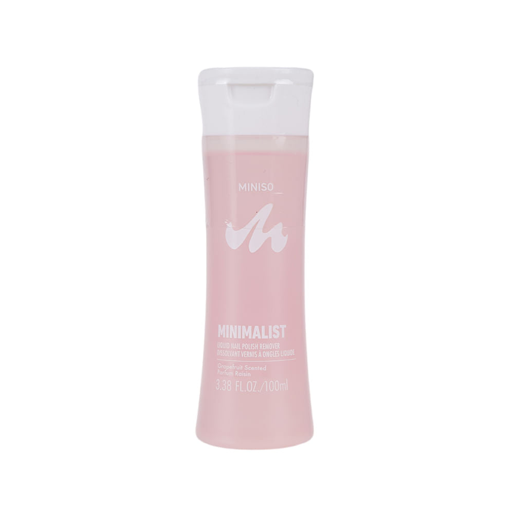 MINISO MINIMALIST LIQUID NAIL POLISH REMOVER ( GRAPEFRUIT SCENTED ) 2017409310102 NAIL POLISH REMOVER