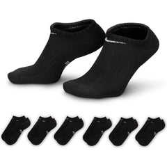 NIKE Y NK EVERYDAY CUSHIONED NS 6PR 108 SX6911-010 SOCKS CREW CASUAL (Y)