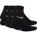 NIKE Y NK EVERYDAY CUSHIONED ANKLE 6PR 108 SX6912-010 SOCKS CREW CASUAL (Y)-1
