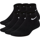 NIKE Y NK EVERYDAY CUSHIONED ANKLE 6PR 108 SX6912-010 SOCKS CREW CASUAL (Y)-4