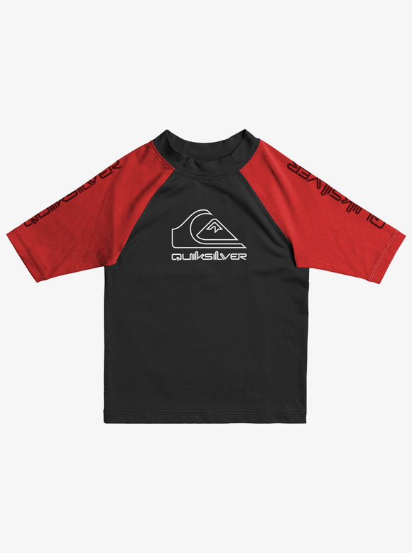 QUIKSILVER ONTOURSSYTHID UQBWR03075-RZM0 RASH GUARD SHORT SLEEVE (YB)