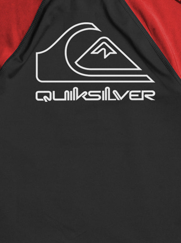 QUIKSILVER ONTOURSSYTHID UQBWR03075-RZM0 RASH GUARD SHORT SLEEVE (YB)
