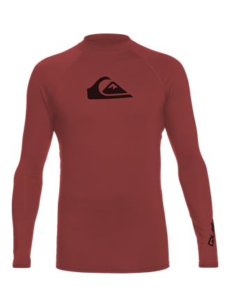 QUIKSILVER AllTimeLS ID UQYWR03150-RQZ0 RASH GUARD LONG SLEEVE (M)