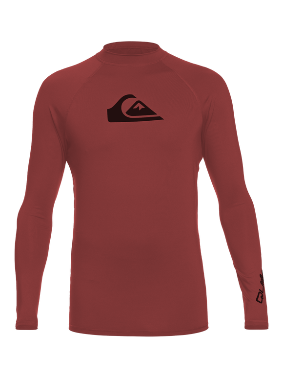 QUIKSILVER AllTimeLS ID UQYWR03150-RQZ0 RASH GUARD LONG SLEEVE (M)