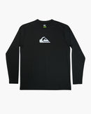 QUIKSILVER SOLID STREAK LS ID LOOSE FIT UQYWR03153-KVJ0 RASH GUARD LONG SLEEVE (M)-1