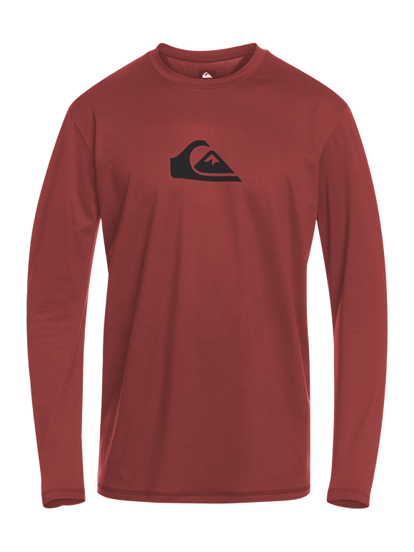 QUIKSILVER SolidStreak ID UQYWR03153-RQZ0 RASH GUARD LONG SLEEVE (M)