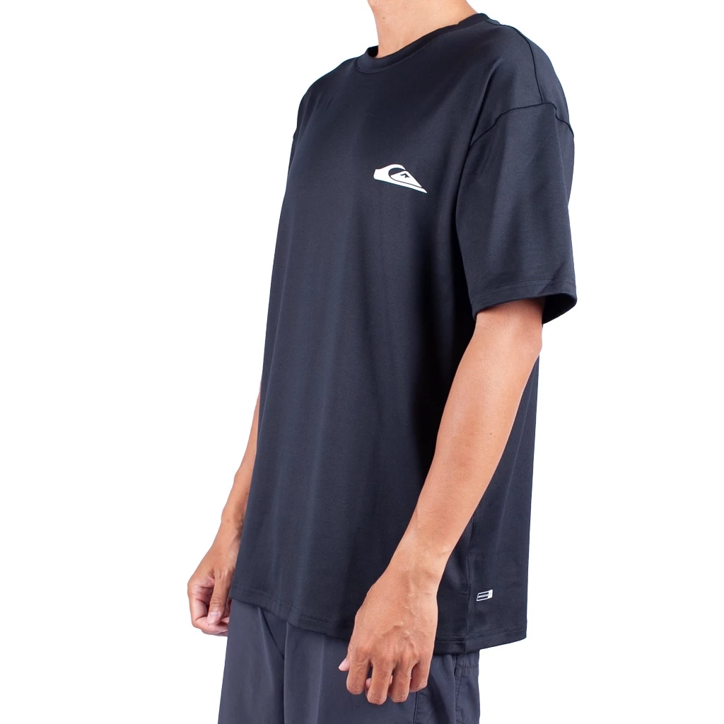 QUIKSILVER SOLIDSTREAK ID -LOOSE UQYWR03164-KVJ0 RASH GUARD SHORT SLEEVE (M)