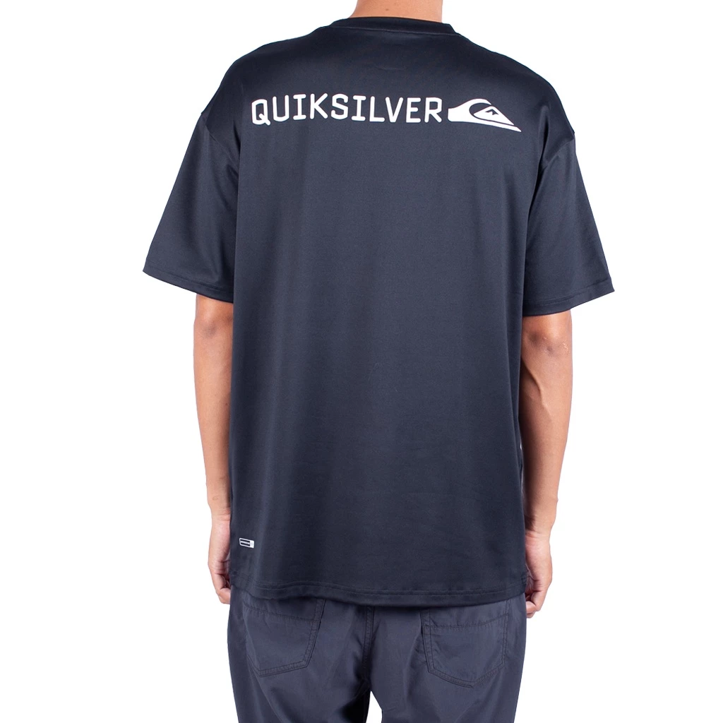 QUIKSILVER SOLIDSTREAK ID -LOOSE UQYWR03164-KVJ0 RASH GUARD SHORT SLEEVE (M)