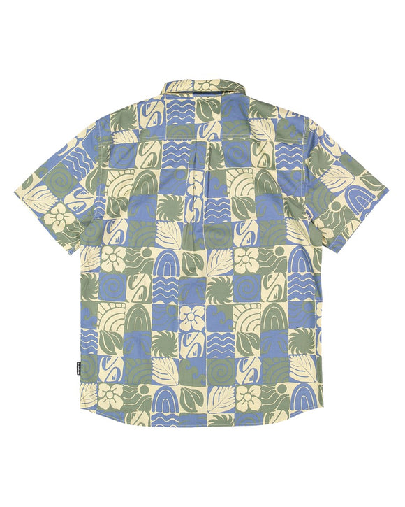 QUIKSILVER APERO CLASSIC UQYWT03127-GHG7 SHIRT SHORT SLEEVE (M)