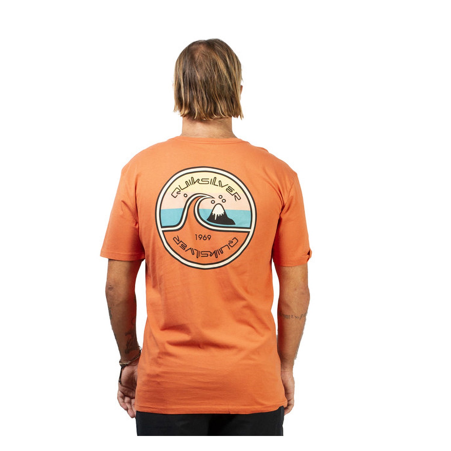 QUIKSILVER IN THE GROOVE UQYZT05194-NNE0 T-SHIRT SHORT SLEEVE (M)