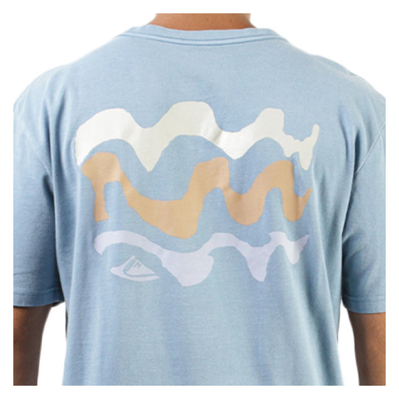 QUIKSILVER WAVE LENGTHS SS UQYZT05281-BKQ0 T-SHIRT SHORT SLEEVE (M)