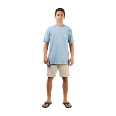 QUIKSILVER WAVE LENGTHS SS UQYZT05281-BKQ0 T-SHIRT SHORT SLEEVE (M)