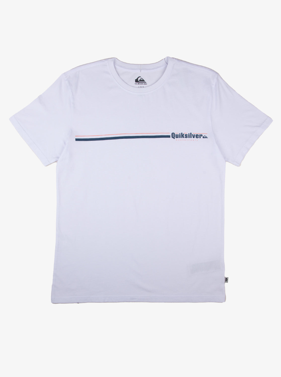 QUIKSILVER QS SPEED STRIPE  UQYZT05428-WBB0 T-SHIRT SHORT SLEEVE (M)