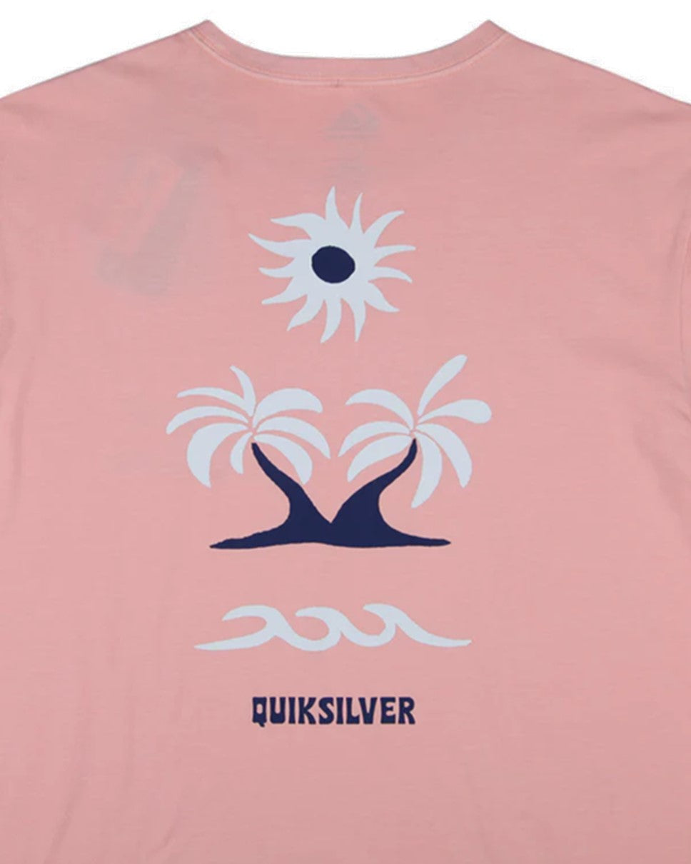 QUIKSILVER CHASE THE SUN UQYZT05560-MEF0 T-SHIRT SHORT SLEEVE (M)