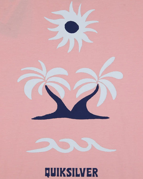 QUIKSILVER CHASE THE SUN UQYZT05560-MEF0 T-SHIRT SHORT SLEEVE (M)