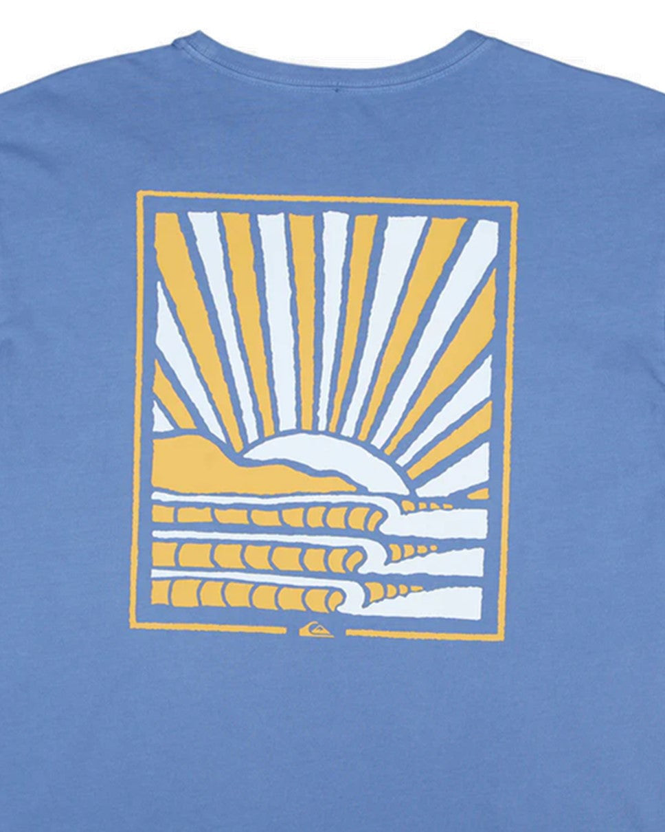 QUIKSILVER SUN RAYS SS MLW UQYZT05561-BLQ0 T-SHIRT SHORT SLEEVE (M)