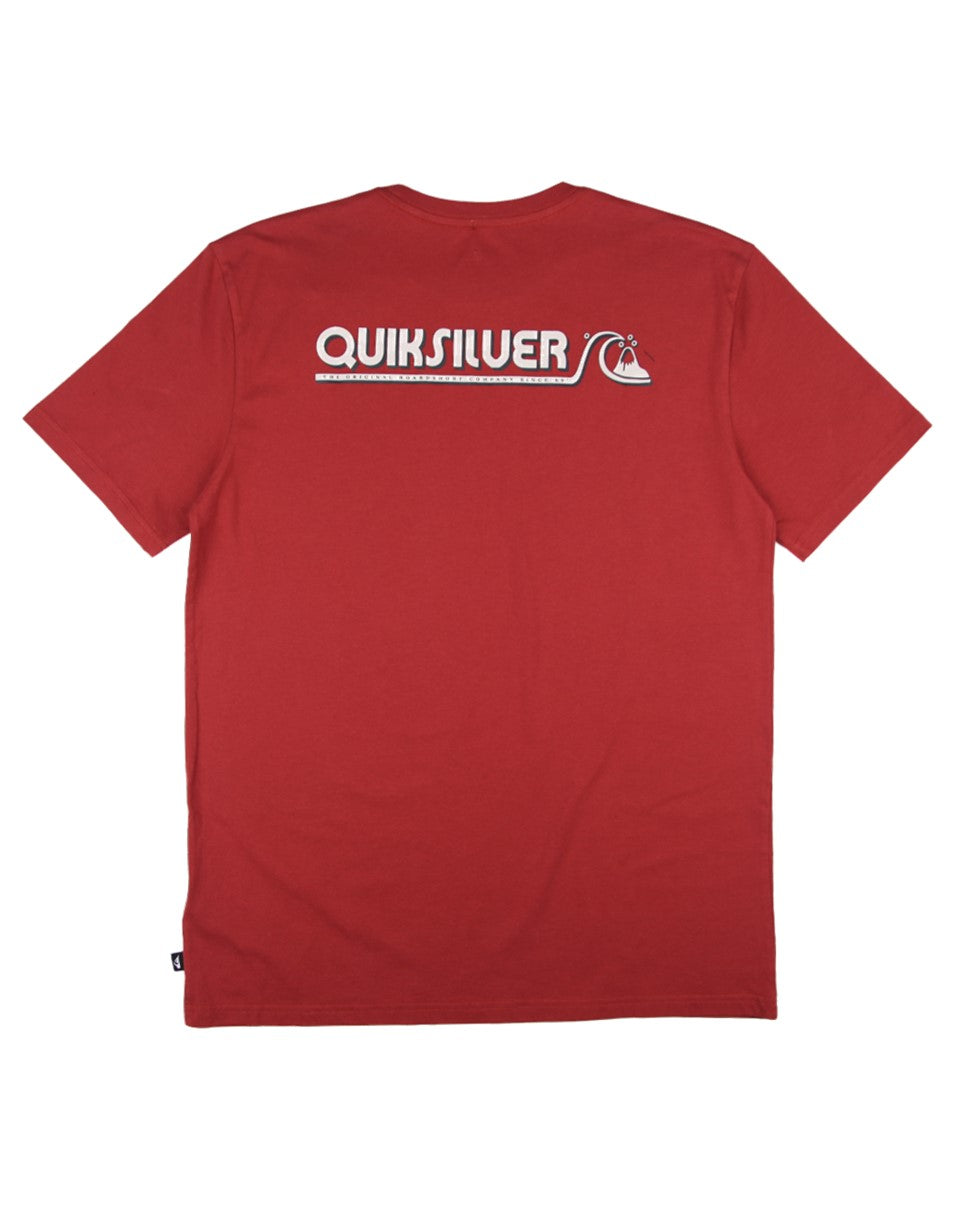 QUIKSILVER RETRO BUBBLE SS UQYZT05564-CQN0 T-SHIRT SHORT SLEEVE (M)