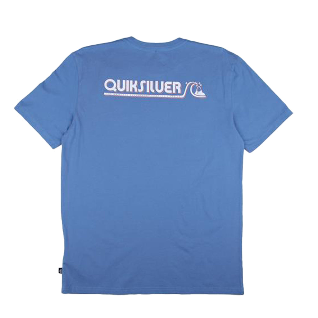 QUIKSILVER RETRO BUBBLE SS UQYZT05564-BLQ0 T-SHIRT SHORT SLEEVE (M)