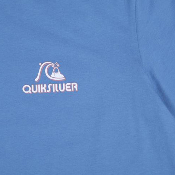 QUIKSILVER RETRO BUBBLE SS UQYZT05564-BLQ0 T-SHIRT SHORT SLEEVE (M)
