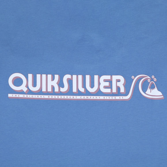 QUIKSILVER RETRO BUBBLE SS UQYZT05564-BLQ0 T-SHIRT SHORT SLEEVE (M)