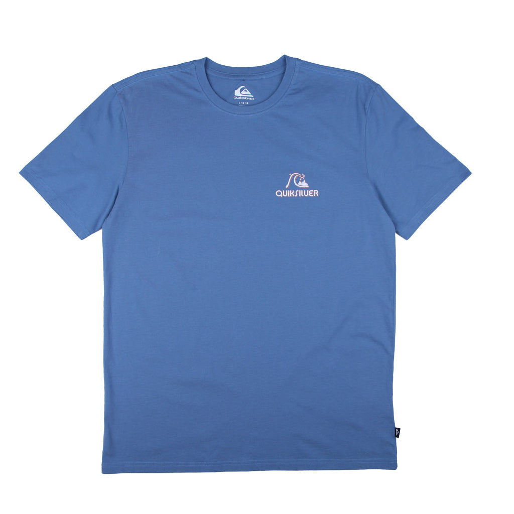 QUIKSILVER RETRO BUBBLE SS UQYZT05564-BLQ0 T-SHIRT SHORT SLEEVE (M)