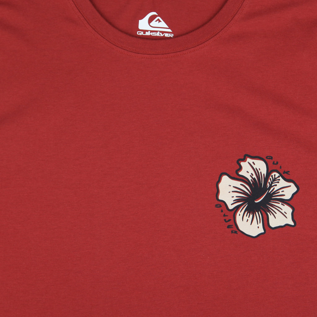 QUIKSILVER HIBISCUS SS ID UQYZT05569-CQN0 T-SHIRT SHORT SLEEVE (M)