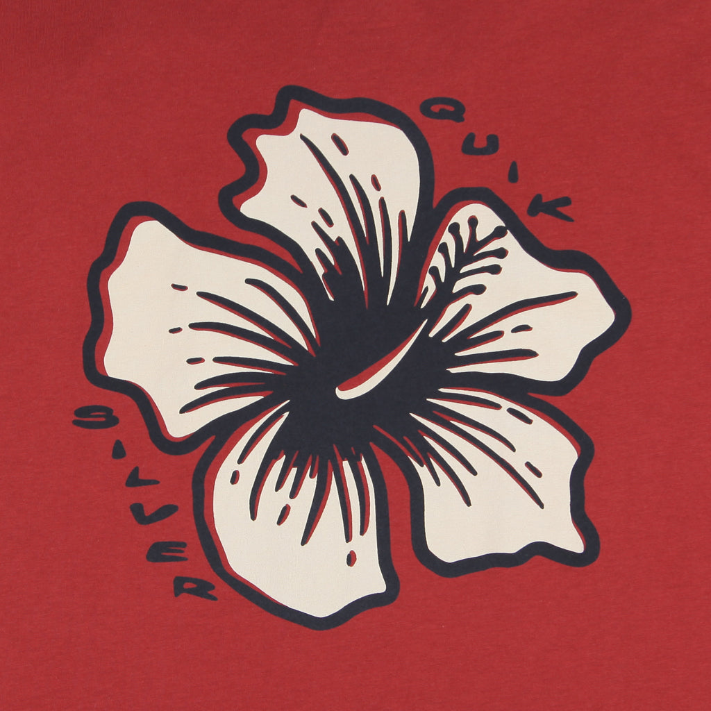 QUIKSILVER HIBISCUS SS ID UQYZT05569-CQN0 T-SHIRT SHORT SLEEVE (M)