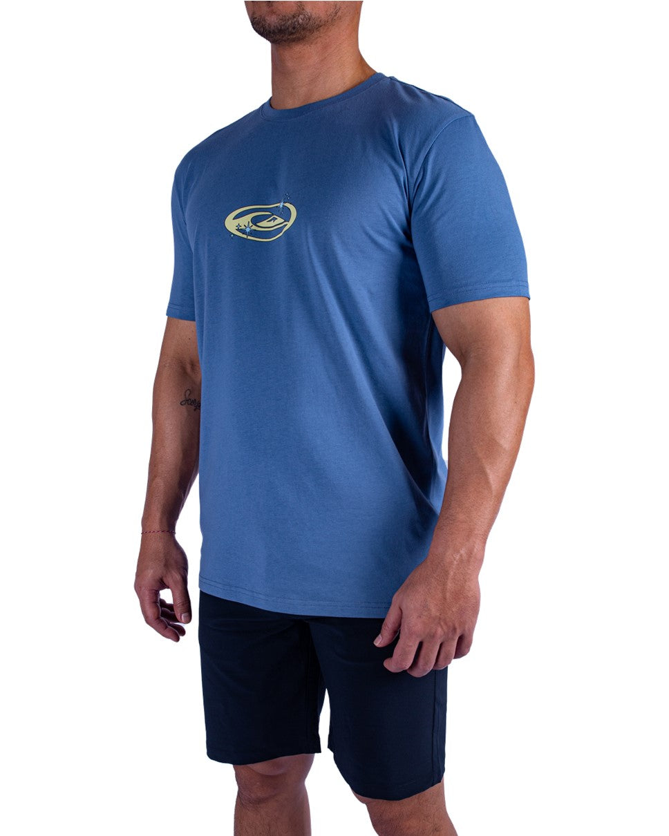 QUIKSILVER NATURE MAGIC SS UQYZT05609-BLQ0 T-SHIRT SHORT SLEEVE (M)
