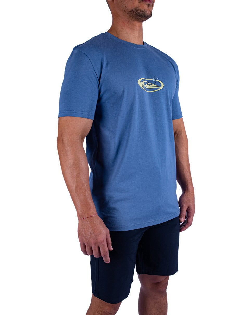 QUIKSILVER NATURE MAGIC SS UQYZT05609-BLQ0 T-SHIRT SHORT SLEEVE (M)