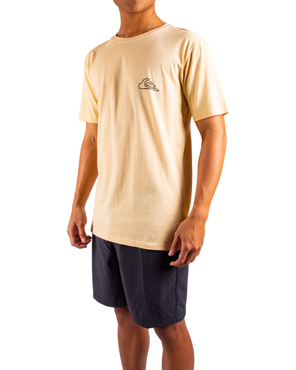 QUIKSILVER EVABSTRACTCH ID UQYZT05655-YEE0 T-SHIRT SHORT SLEEVE (M)