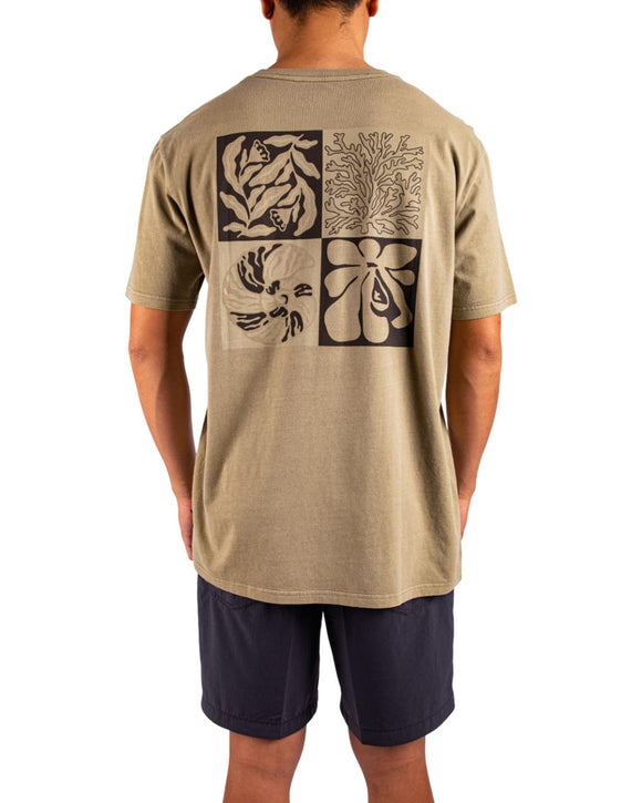 QUIKSILVER EVINTERCONNECID UQYZT05656-TMZ0 T-SHIRT SHORT SLEEVE (M)