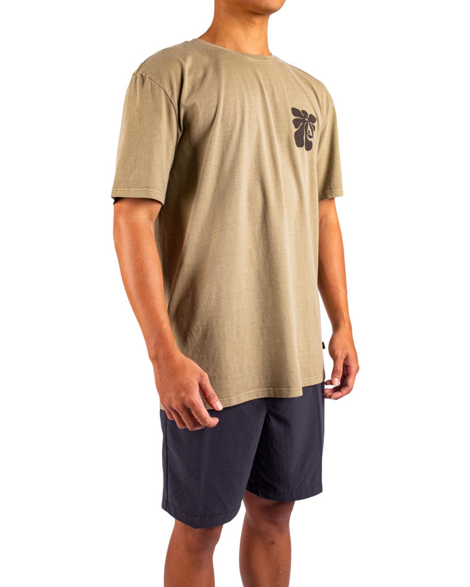 QUIKSILVER EVINTERCONNECID UQYZT05656-TMZ0 T-SHIRT SHORT SLEEVE (M)