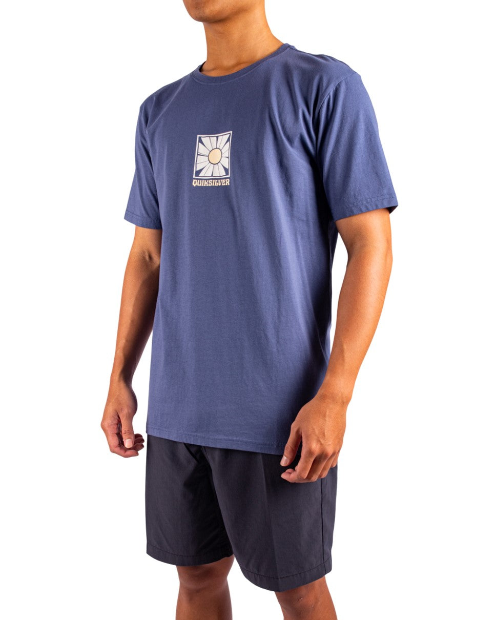 QUIKSILVER BLOOMY TEESS ID UQYZT05658-BYL0 T-SHIRT SHORT SLEEVE (M)