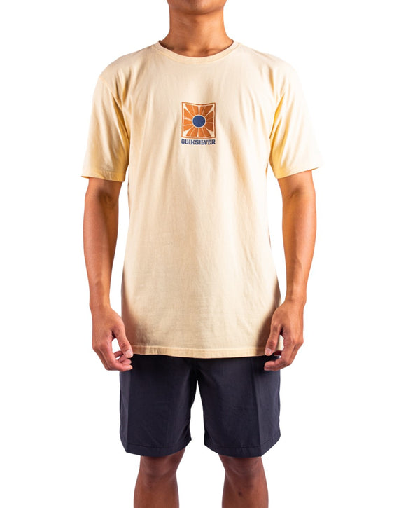 QUIKSILVER BLOOMY TEESS ID UQYZT05658-YEE0 T-SHIRT SHORT SLEEVE (M)