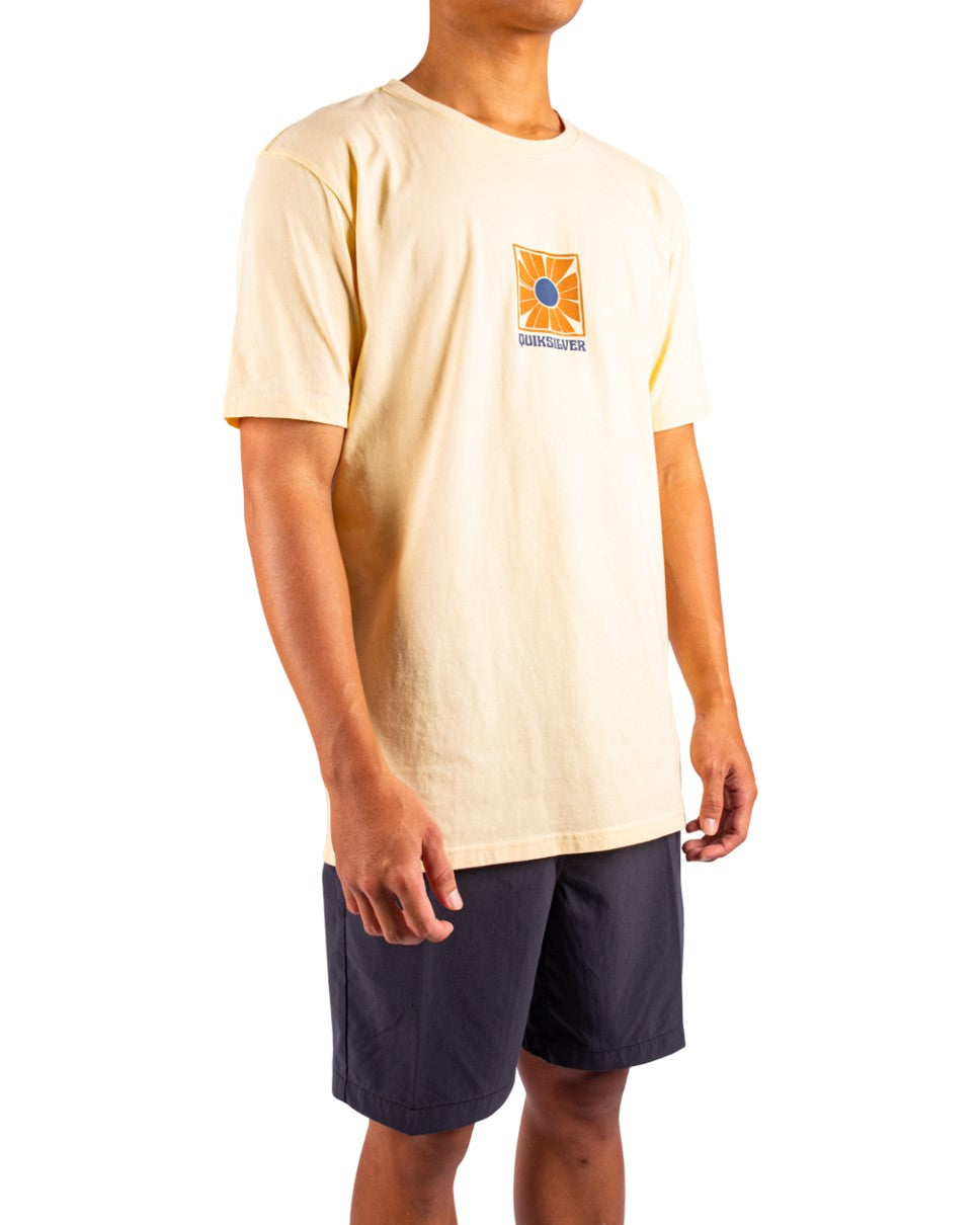 QUIKSILVER BLOOMY TEESS ID UQYZT05658-YEE0 T-SHIRT SHORT SLEEVE (M)