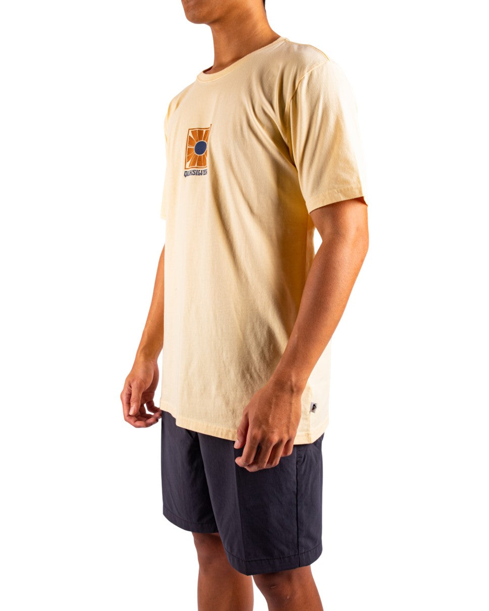 QUIKSILVER BLOOMY TEESS ID UQYZT05658-YEE0 T-SHIRT SHORT SLEEVE (M)
