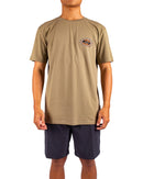 QUIKSILVER BURNING SUNSSID UQYZT05661-TMZ0 T-SHIRT SHORT SLEEVE (M)-1