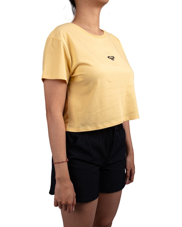 ROXY HEART ID URJZT03943-BTE T-SHIRT SHORT SLEEVE (W)