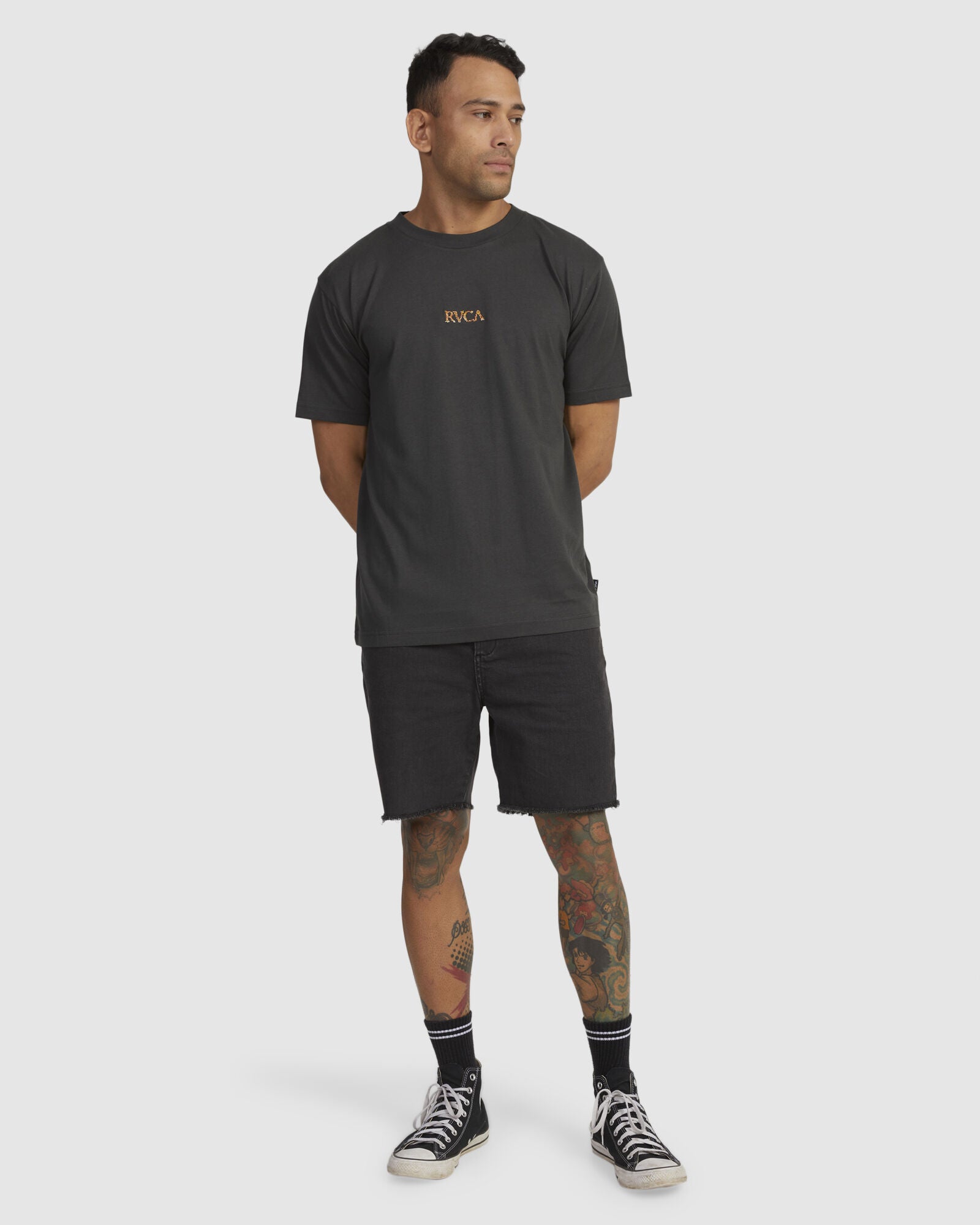 RVCA GROWTH SS TEE ID VALOCM066-PTK T-SHIRT SHORT SLEEVE (M)