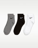 NIKE U NK ED LTWT ANKLE 3P 132 SX7677-964 SOCKS ANKLE RUNNING (U)-2
