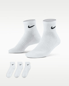 NIKE EVERYDAY CUSHIONED SX7667-100 SOCKS ANKLE TRAINING (M)