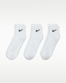 NIKE EVERYDAY CUSHIONED SX7667-100 SOCKS ANKLE TRAINING (M)-2