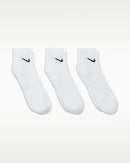 NIKE EVERYDAY CUSHIONED SX7667-100 SOCKS ANKLE TRAINING (M)-3