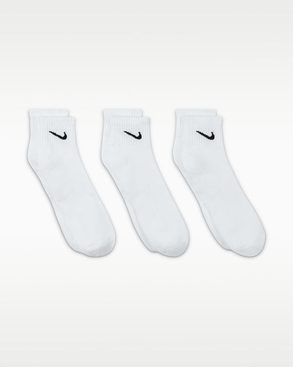 NIKE EVERYDAY CUSHIONED SX7667-100 SOCKS ANKLE TRAINING (M)