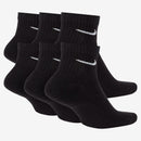 NIKE U NK EVERYDAY CSH ANKL 6PR 132 SX7669-010 SOCKS ANKLE TRAINING (M)-2