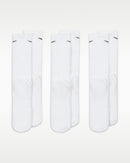 NIKE EVERYDAY CUSHIONED SX7664-100 SOCKS CREW TRAINING (M)-3