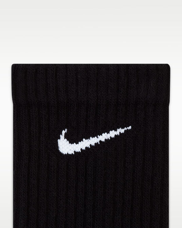 NIKE EVERYDAY CUSHIONED SX7664-010 SOCKS CREW TRAINING (M)